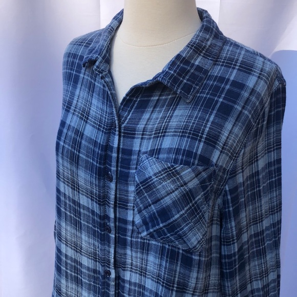 Plaid button down - Picture 3 of 7